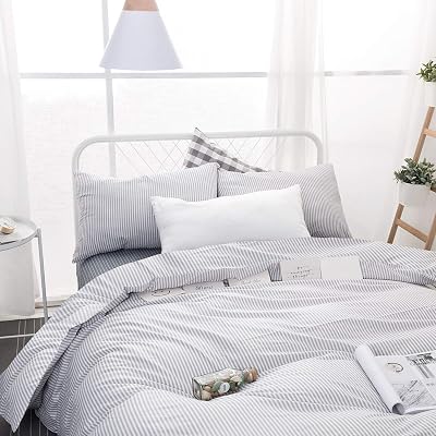 Ticking Stripe Comforter Set