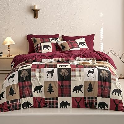 Rustic Cabin Bed in a Bag