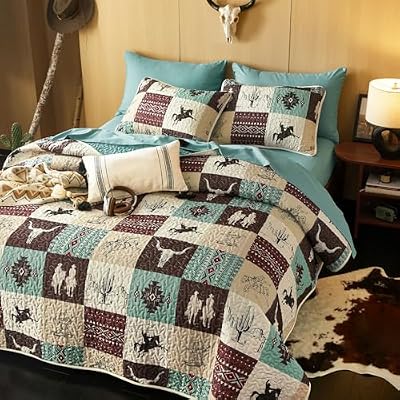 Western Aztec Quilt Set - view 4